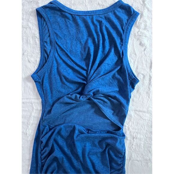 Blue Body-con Dress Amazon Size S - Picture 2 of 7
